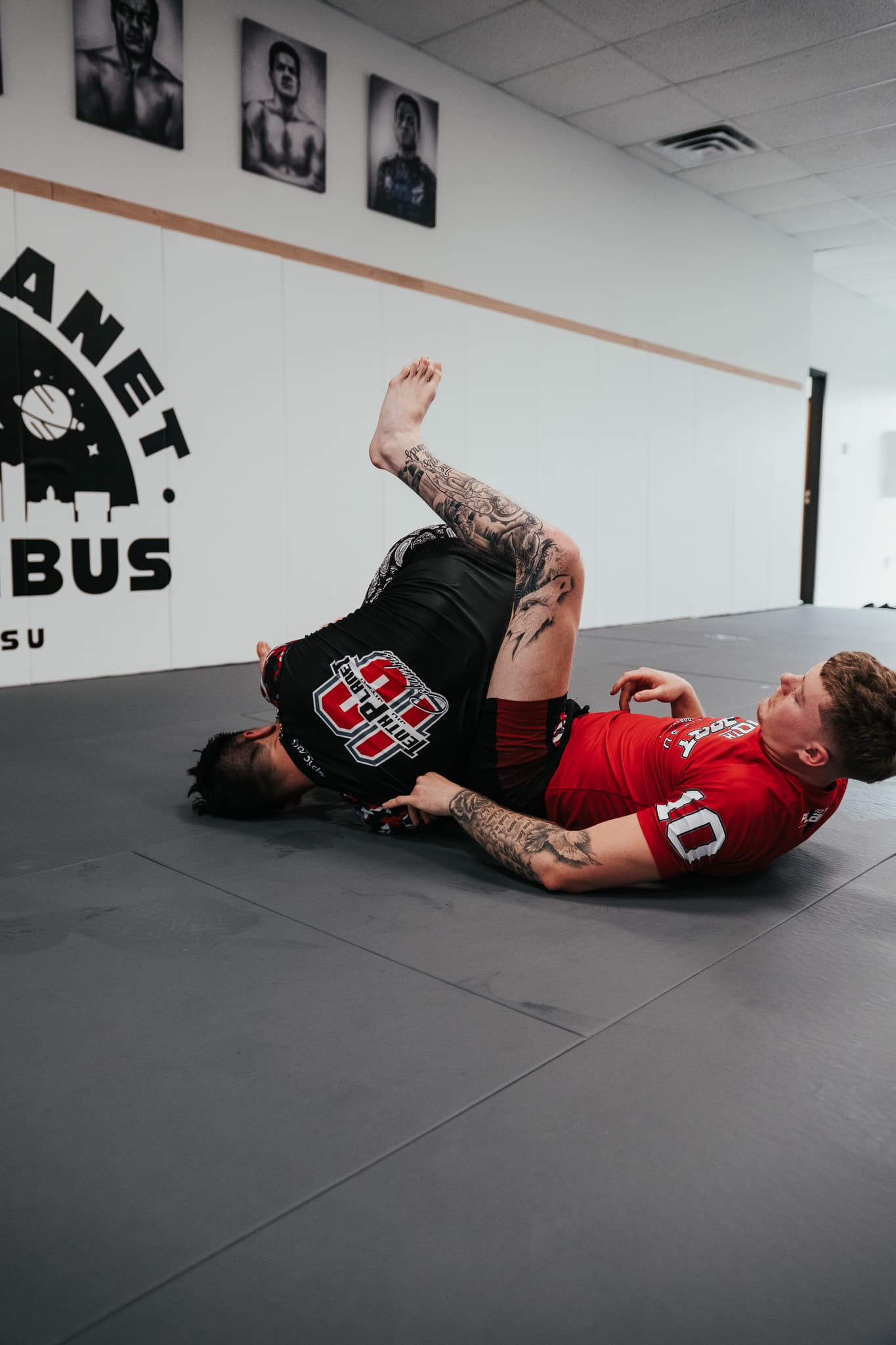 Training at 10th Planet Jiu-Jitsu Columbus.