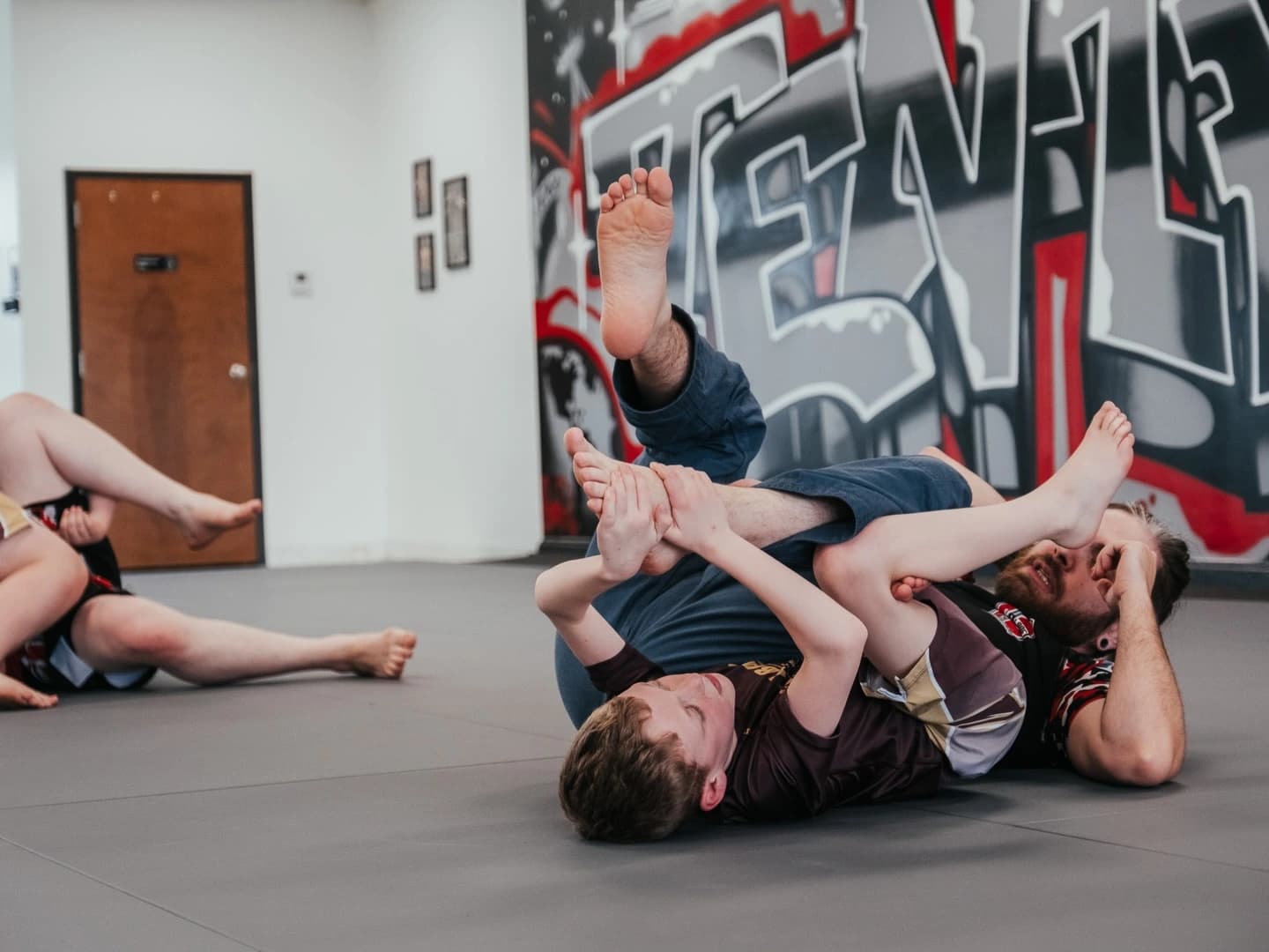 Kids BJJ — 10th Planet Columbus in action.