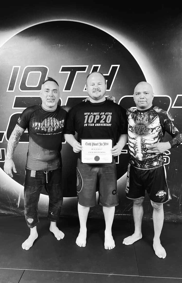 Zack Holycross — educator, USMC veteran, and 10th Planet black belt who leads the kids program at 10th Planet Columbus.